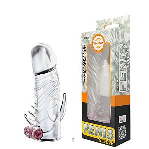 Capa Peniana com Cápsula Vibratória – PENIS SLEVEE – BI-010045Z-2