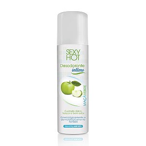 Desodorante Íntimo 166ml - Maçã Verde - Sexy Hot