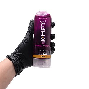 K-MED 2 em 1 - Gel de massagem e lubrificante íntimo 200G