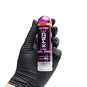Gel De Massagem E Lubrificante Íntimo K-Med 2 Em 1 - 50g pocket