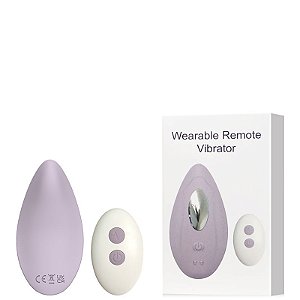 Vibrador Recarregável para Calcinha, Controlado por Controle Wireless – WEARABLE REMOTE VIBRATOR – VR-092