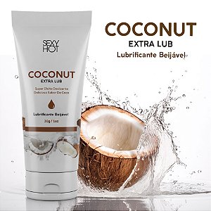 Extra Lub - Lubrificante Extra Deslizante - Coconut