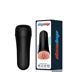 Masturbador Masculino Dry Cup – Toque Realista- Vagina