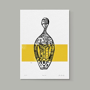 Xilogravura "Panaywan". Daniel Mustafa.
