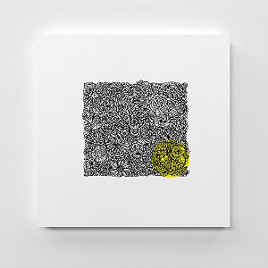 Serigrafia "Floresta Amarela". Studio Mustafari