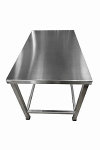 MESA BANCADA INOX SOB MEDIDA