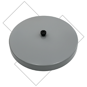 Tampa Boca de Inspeção Cinza PVC