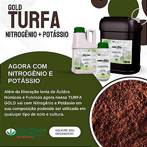 TURFA LEONARDITA AUSTÁLIANA + MATÉRIAS ORGÂNICAS + N + k