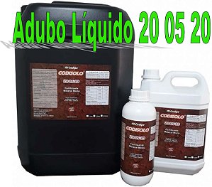 Adubo liquido 20 05 20