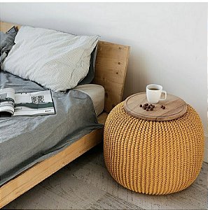 Puff de apoio para o pés
