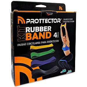 KIT RUBBER BAND 4 TENSOES PROTTECTOR