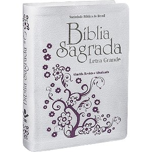 BÍBLIA RA LETRA GRANDE -  BRANCA