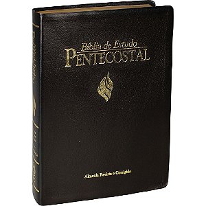 BÍBLIA DE ESTUDO PENTECOSTAL LETRA GRANDE LUXO