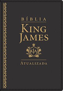 BÍBLIA KING JAMES ATUALIZADA DE ESTUDO LETRA GRANDE PRETA
