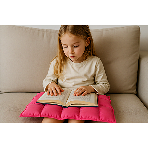 Mini Manta Ponderada Lap Pad | Artesanal | Frete Grátis