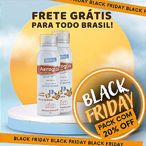 Aeroglós Pack com 2 Frascos (20% OFF!) BLACK FRIDAY