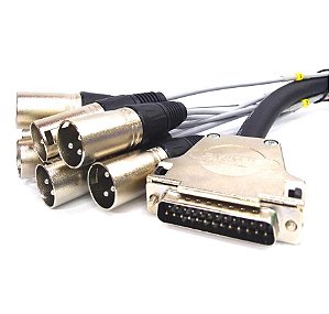 Cabo Db25 Macho 8 Xlr Macho 3 Metros