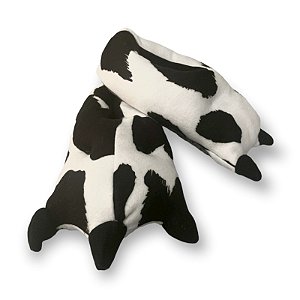 Pantufa Malhada de Garra 3D Monstros Vaca