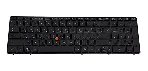 Teclado Para Notebook Hp Elitebook 8760w Novo