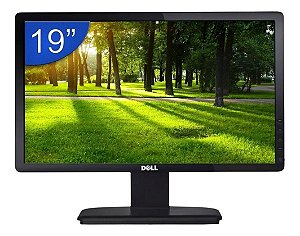 Monitor Dell E1912HC, 19" Polegadas LED - Resolução HD 1366x768 - VGA