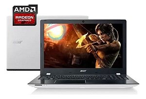 Notebook Usado, Acer Aspire E5-553G, AMD A10-9600P Radeon R5, 2.40GHz, 4GB, HD 1TB, 15.6" HD, 2GB VÍDEO, Win11!