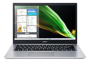 Notebook Seminovo Acer Aspire 5, Intel Core i5-1135G7, 2.40-2.42GHz, 8GB, SSD256GB, Tela 14" Full HD, Bateria Perfeita, Win 11!