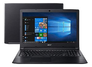 Notebook Usado, Acer Aspire A315, Core i3-7020U, 2.30GHz, 4GB, SSD128GB, Tela 15.6" HD, Bateria Boa, Win10!
