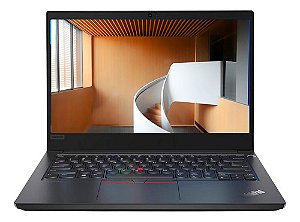 Notebook Seminovo, Lenovo Thinkpad E14, i5-1135G7 2.40-2.42GHz, 16GB, SSD256GB, Tela 14" FHD, Bateria Boa, Win 11Pro!