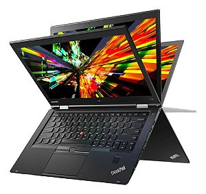 Notebook Usado, 2 em 1, Lenovo Thinkpad Yoga 370, Intel Core i5-7300U, 2.60-2.71GHz, 8GB, SSD256GB, Tela 14" FHD - TouchScreen, Bateria Perfeita, Win 11 Pro, 2 em 1 + Acompanha Caneta.