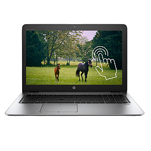 NOTEBOOK USADO HP EliteBook 850 G4 | Core i5-7300U | 8GB RAM | SSD 256GB | Tela Full HD Touch | Windows Pro - GRADE B