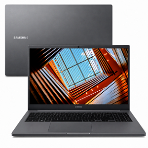 NOTEBOOK SEMINOVO COM GARANTIA | Samsung Book NP550XDA | Intel Celeron 6305 | 4GB DDR4 | SSD 120GB | Tela 15.6" Full HD | Windows 11 - Grade B