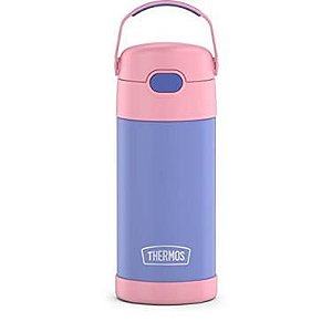 Garrafa Térmica Infantil Aço Inox 330ml Dinossauro Azul - Comprar