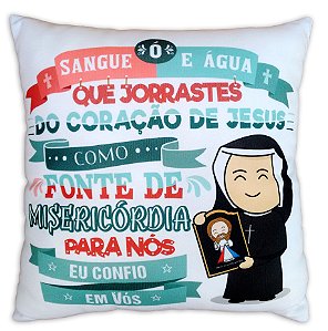 ALMOFADA EU CONFIO EM VÓS