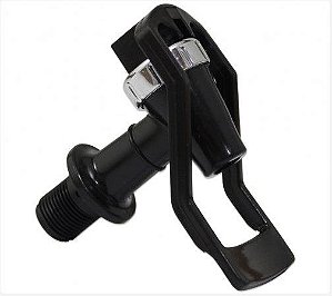 Torneira Alavanca Preta com Tampa Cromada Masterfrio Original