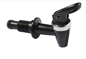 Torneira Preta com Tampa Cromada com Espigão de 13,3 mm Masterfrio Original