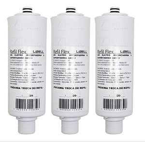 Kit 03 Filtro Libell Acquaflex