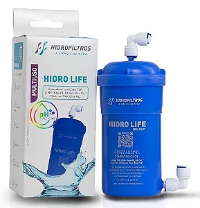 Refil Filtro Hidrofiltros Top Life com Controle de pH Alcalino