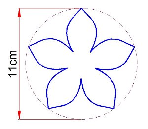 FACA CORTE E VINCO SÉPALA COM 11CM