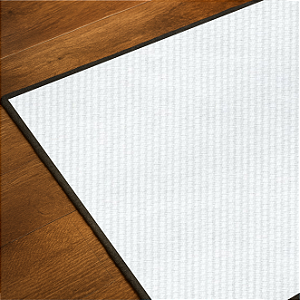 TAPETE LAVÁVEL ECONÔMICO - BRANCO