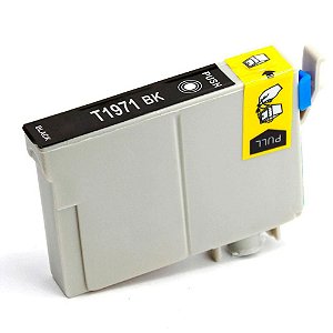 Cartucho Epson T1971 \ XP-101 XP-201 XP-214 XP-401 XP-411 Black Compatível (7ml)
