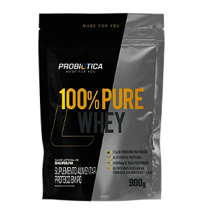 100% Pure Whey Refil (900g) - Probiotica