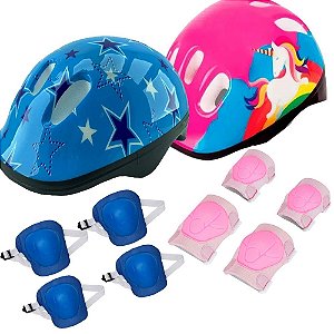 Kit de Proteção com capacete tam M
