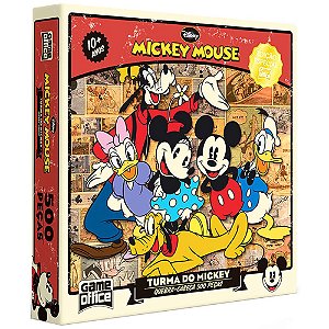 Quebra cabeça Edição Especial Disney Mickey 500 pçs- Toyster