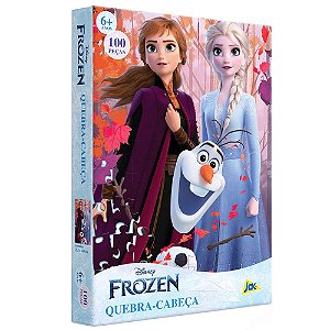 Quebra cabeça Frozen 100 peças- Toyster