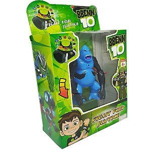 Boneco Macaco Aranha Azul Alien do Ben 10