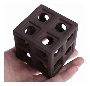Cubo De Cerâmica Para Camarões E Peixes Decoração Aquário