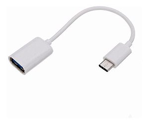 Cabo Usb X Tipo C Otg Pendrive Celular Tablet