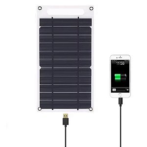 Carregador celular Placa solar usb 30W p 5v praia camping