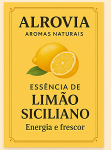 Vela Aromática Limão Siciliano
