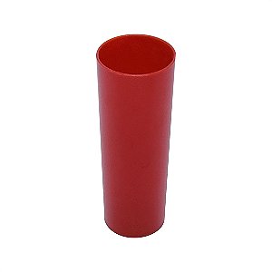 Copo Long Drink - Vermelho - 350ml (Leitoso)